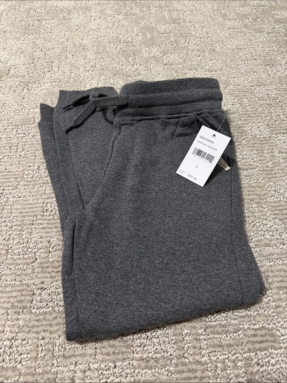Kids Charcoal Jogger Sweatpants - Weathervane boys size 8 NWT